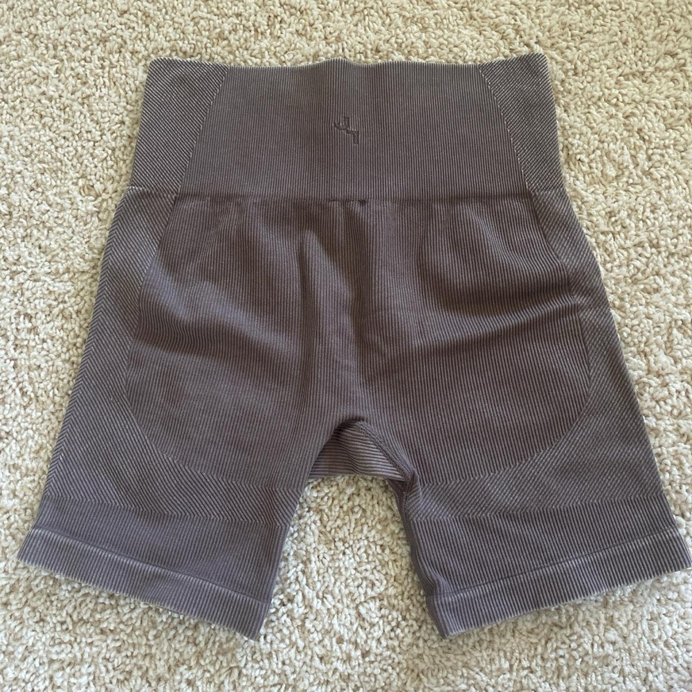 JoyLab Women's Ribbed Bike Shorts - Brown